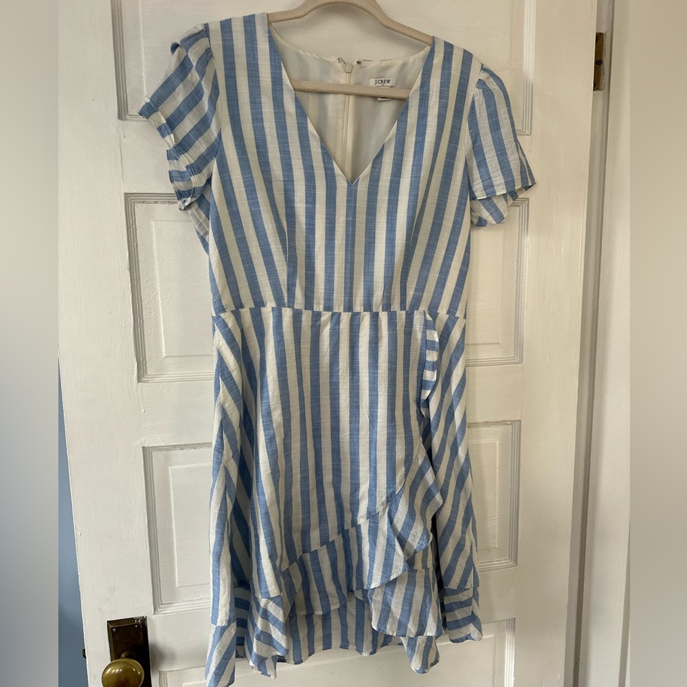 EUC JCREW WRAP DRESS SIZE 8